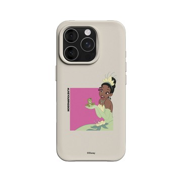 iPhone 16 Pro SolidX 貝殼灰 - 迪士尼-公主系列 Disney Princess - 公主專屬系列-公主與青蛙 蒂安娜