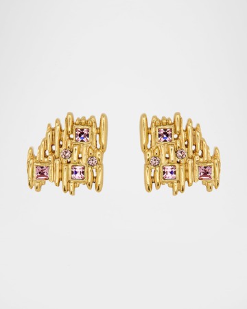 Scramble Fine Line Earrings