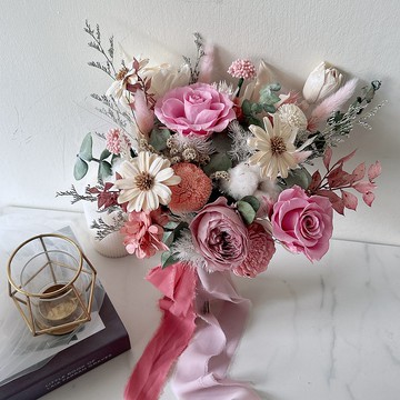 永生花 新娘捧花