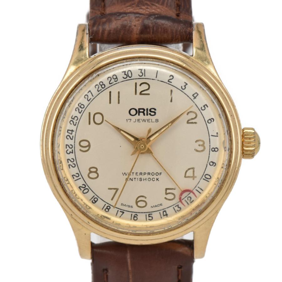 ORIS 手巻き時計 302-7285B 楽天市場】OH済 オリス ポインターデイト 302-7285B デイト