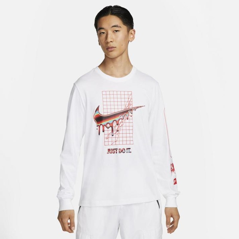 NIKE AS M NSW TEE CLASSIC ネイビー、ホワイトXXL