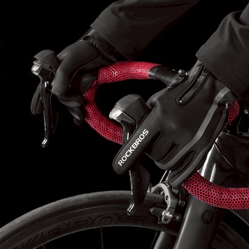 ROCKBROS洛克兄弟旗艦店 手套 騎行手套 保暖手套 冬季手套 騎行防風手套 機車騎行手套 電瓶車手套 公路車手套