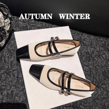 虧本清倉~法式復古瑪麗珍單鞋女淺口春季鞋子配裙子小香風晚晚鞋