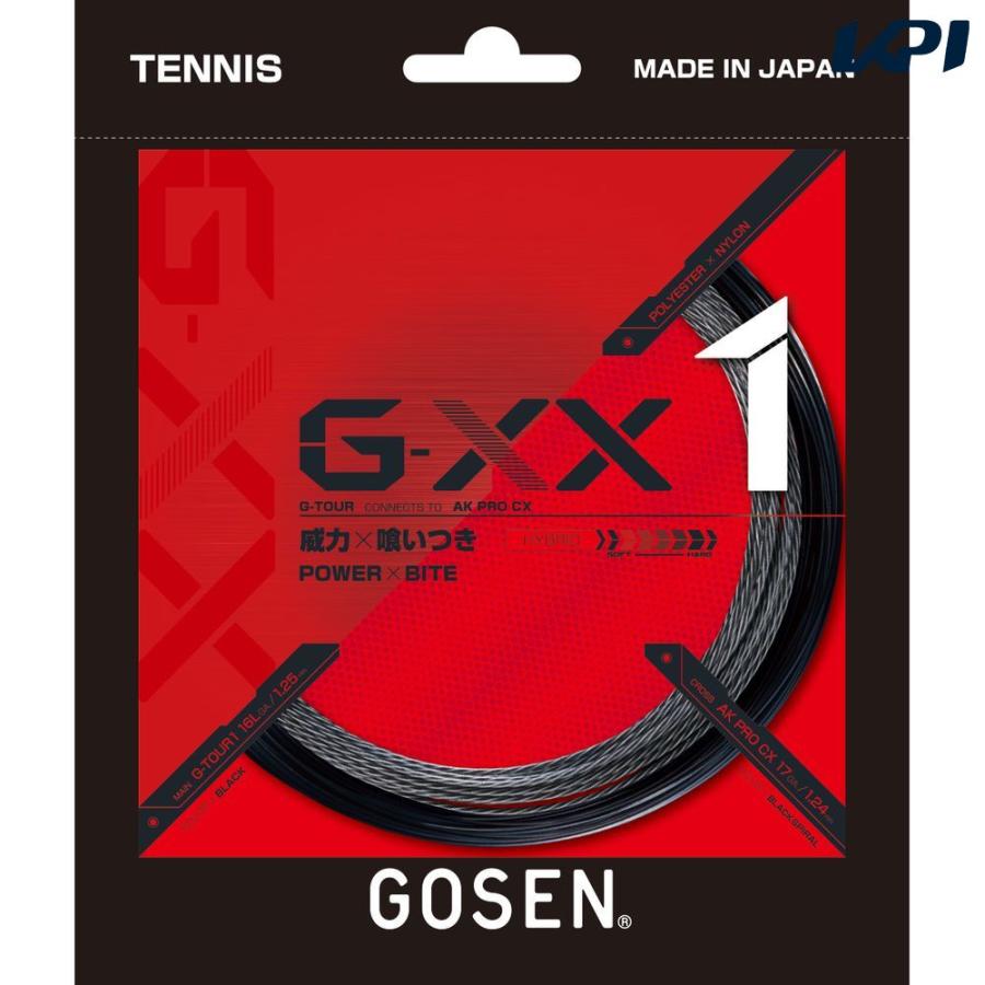 ゴーセン GOSEN テニスガット・ストリング G-XX1 16L ジー・ダブル