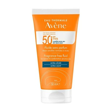Avene雅漾 超能輕感防曬液(無香)SPF50+【德芳保健藥妝】