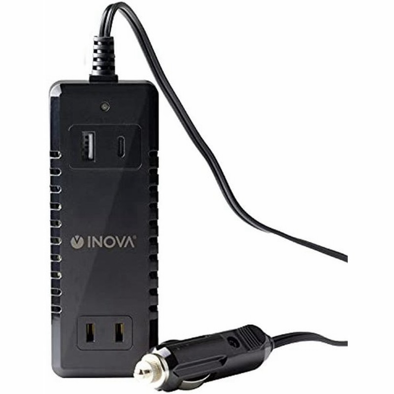 Inova カクバーター カーインバーター コンバーター Usb Pd搭載 車載電源 シガーソケット カー コンセント 車載用インバータ 通販 Lineポイント最大0 5 Get Lineショッピング