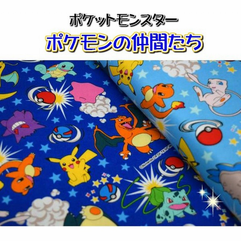 廃盤 Pocket Monsters ポケモンの仲間たち ポケットモンスター ポケモン 生地 布 入園入学 入園グッズ ピカチュー 通販 Lineポイント最大0 5 Get Lineショッピング