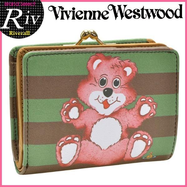 Vivienne Westwood 財布 クリーピーベア ヴィヴィアンウエストウッド クリーピーベア クマ オーブ 長財布