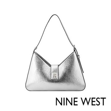 NINE WEST DORSEY 品牌經典手提兩用包-銀色 (577272)