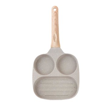 跨境熱銷麥飯石不沾雞蛋漢堡鍋家用蛋堡模具小煎餅平底牛排煎蛋鍋