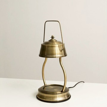 【韓國 PRAY】守夜人金屬香氛蠟燭暖燈(L)-復古金