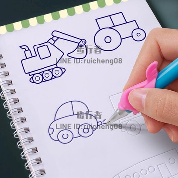 控筆訓練畫畫本兒童繪畫本圖畫本入門初學者啟蒙練習字帖凹槽練字帖筆畫【步行者戶外生活館】