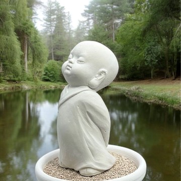 靜謐之美學 淨念吉祥小佛之(惟心)小盤套組  精緻台灣文創禮品