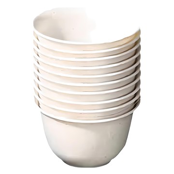 點秋香 蔗麼植白品茗杯 一次性使用 環保材質  1入