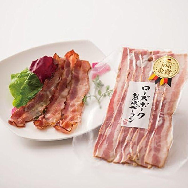 肉のイイジマ ハム ソーセージ 詰め合わせ Bセット｜お歳暮 ギフト 手造り あらびきソーセージ ももハム ベーコン ローズポーク ブランド