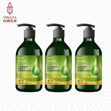 【台酒生技】酒粕植萃修護黝黑洗髮精 (500g)_3入