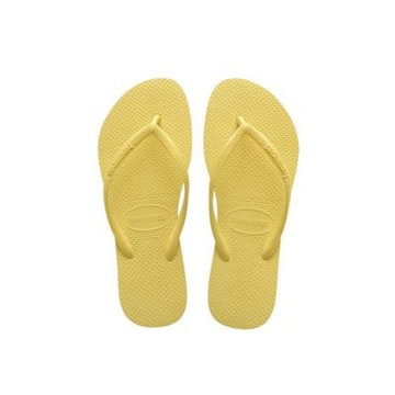 Havaianas Top Flip Flops 人字拖 海灘鞋 細帶 鵝黃 巴西 女鞋 4000030-7598W