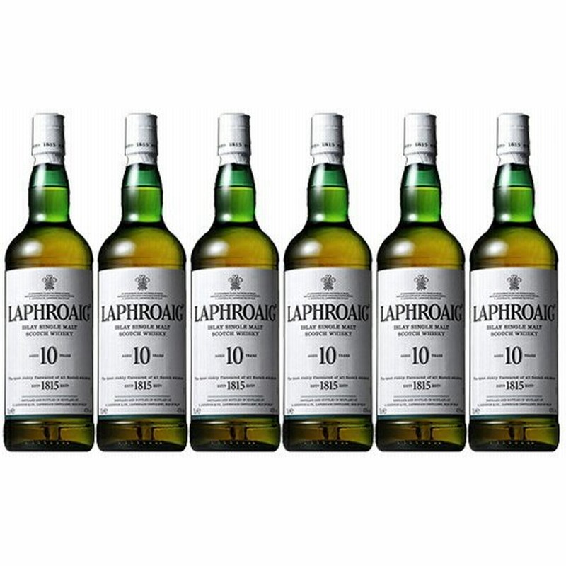 ラフロイグ10年 Laphroaig ビン 瓶 スコットランド 700ml 40 0 スコッチウイスキー ハイボールにおすすめ 6本セット 1箱 業務用 飲食店におすすめ プロ向け 通販 Lineポイント最大0 5 Get Lineショッピング