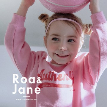 韓國專櫃 RoanJane 蘇菲亮粉大學T