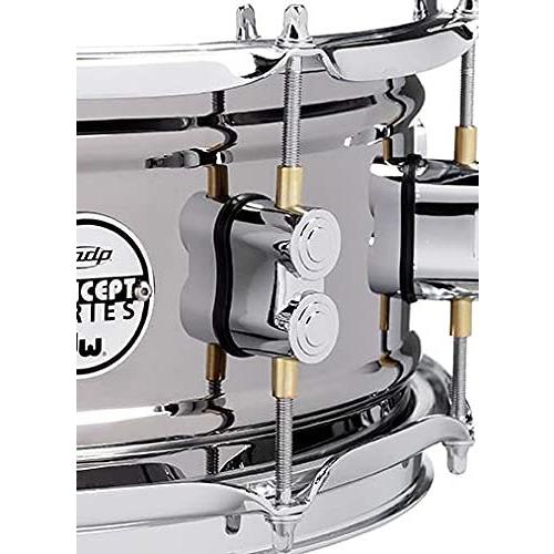 PDP Concept Series Black Nickel Over Steel Snare Drum 6.5