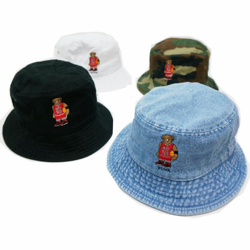 別注 全4色 ブッシュクラン BUSH CLAN バケットハット MJ BEAR BUCKET