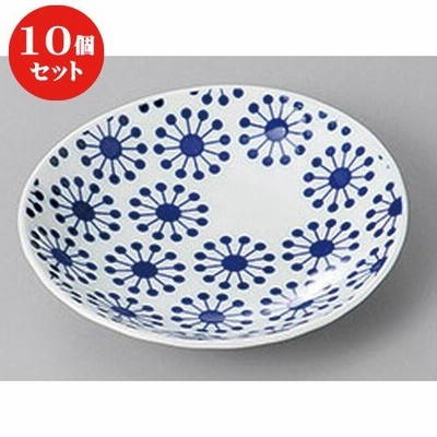 10個セット ☆ 小皿 ☆有田焼ハナヅメ楕円小皿(B) [ 12 x 11 x 2.5cm ] 【 料亭 旅館 和食器 飲食店 業務用 】