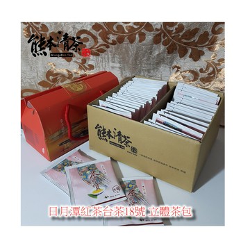 熊本清茶日月潭紅茶台茶18號(立體茶包50入)