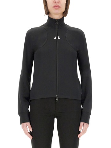 courreges interlock scuba jacket