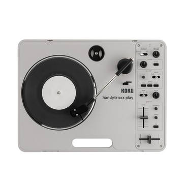 KORG handytraxx play 黑膠唱盤