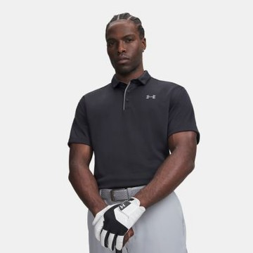 【UNDER ARMOUR】UA 男 Tech 短POLO_1290140-001