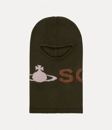 Vivienne Westwood Balaclava Chaos Green Os-u Unisex