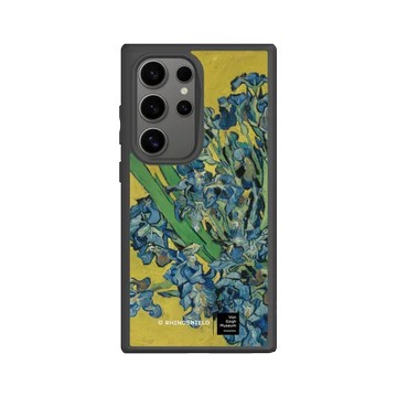 Galaxy S24 Ultra SolidSuit 黑 - Van Gogh Museum 梵谷博物館 - 鳶尾花