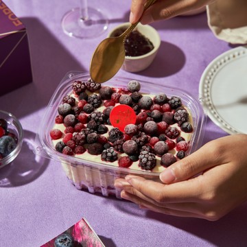 [3日內出貨]【柏尼西蒙】森林莓果提拉米蘇-4人共享｜魔羯座生日禮、無咖啡因、無酒精、蛋奶素