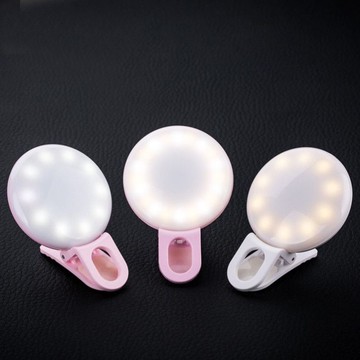 USB補光燈 直播補光燈 手機拍照補光燈usb充電通用柔光美顏【CM24332】