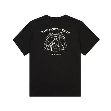 The North Face 北面 男女 短袖上衣 U REG CAMP BEAR SS TEE GRAPHIC - AP NF0A8EYNJK3