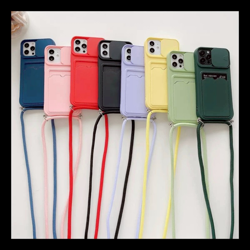 気軽に色を楽しめる カードポケット 付き Iphoneケース ショルダーストラップ付き Iphoneカバー スマホケース スマホグッズ Icカード クレジット レンズ保護 Iphonexs Max 通販 Lineポイント最大10 0 Get Lineショッピング