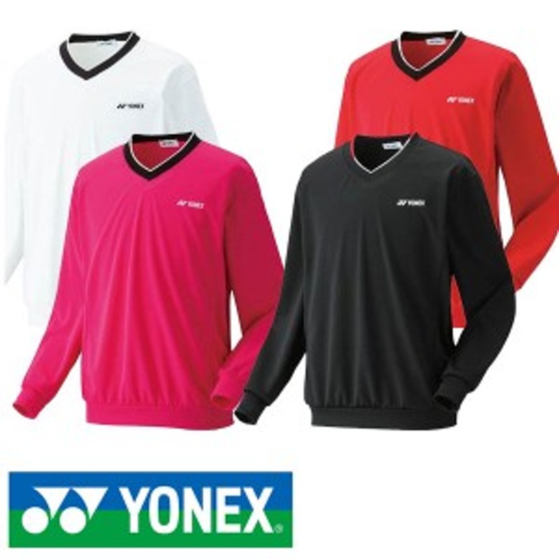 YONEX 長袖 Vネックトレーナー - ウェア