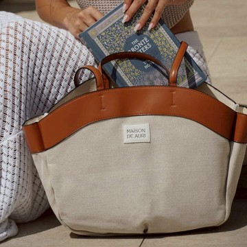 大提包/ 帆布皮革/ Milan Oak 米蘭