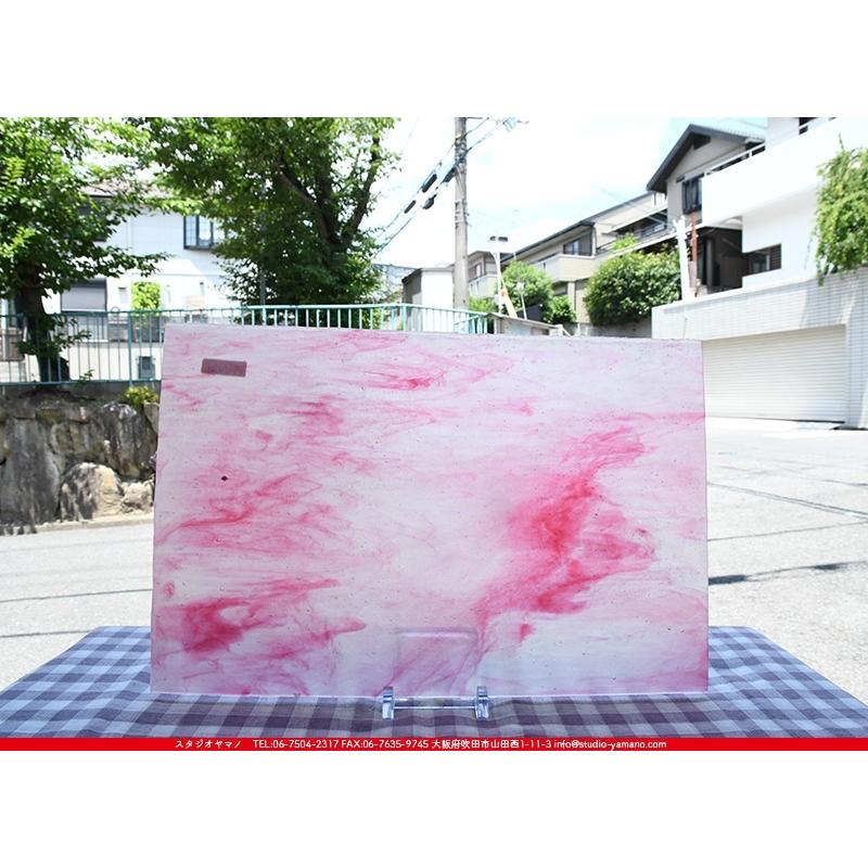 ステンドグラス 材料 ガラス ヤカゲニー_UG_1007-SP_702202200101_F_基本サイズ：30cm×22cm_写真の1 2が基本サイズ