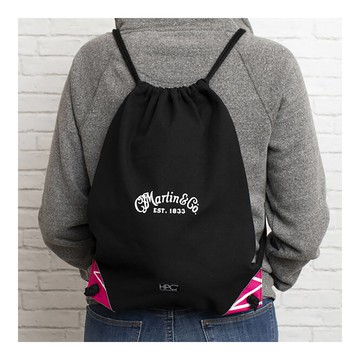 Martin Earth Bag 環保束口背包 束口袋 馬丁logo黑色後背包