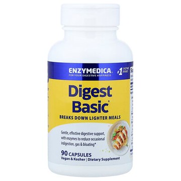 Enzymedica, Digest Basic® 消化基礎，90 粒膠囊