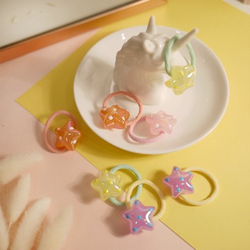 G&G多色點點星髮束2入組（隨機出貨）（童）