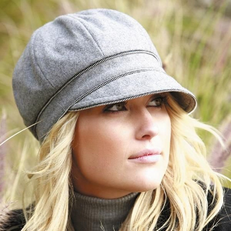 秋冬 帽子 Uvカット レディース キャップ バイカー スタイル 通販 Lineポイント最大0 5 Get Lineショッピング