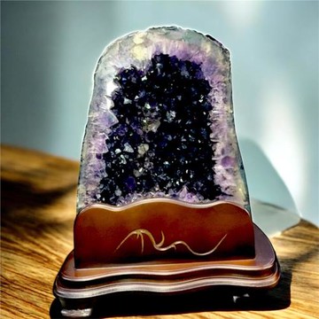 【SUMMER寶石】 藏風納氣5A帝王紫晶洞 19.7KG