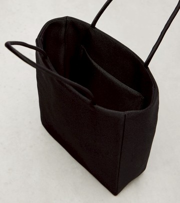 The Row Cecily Mini satin shopper