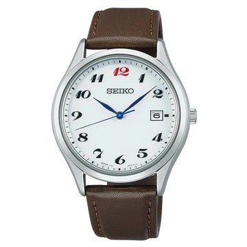 【SEIKO】製錶110週年 限量 SBPX149J 數字 藍寶石鏡面 太陽能 皮錶帶男錶 V157-0DV0J 白/銀