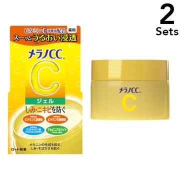 [Set of 2] Rohto MelanoCC Medicated dark spot preventation Whitening Gel 100g