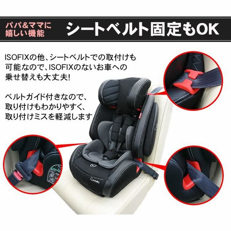 バンザイコシフリ クレステラ ISOFIX デュアルフィット