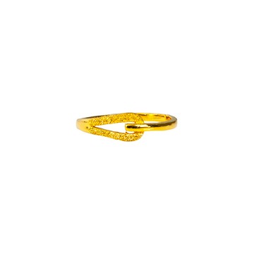 Jove gold 漾金飾 牽妳的手黃金戒指