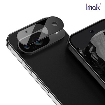 Imak 艾美克 Google Pixel 9 鏡頭玻璃貼(一體式)(曜黑版) 奈米吸附 鏡頭貼 鏡頭保護貼 鏡頭膜